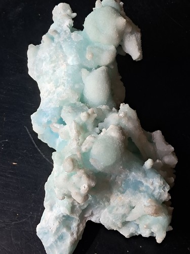 Eisenblüte hellblau aragonit - hellblau,