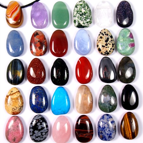 Cabochon anhänger edelstein - cabochon,
