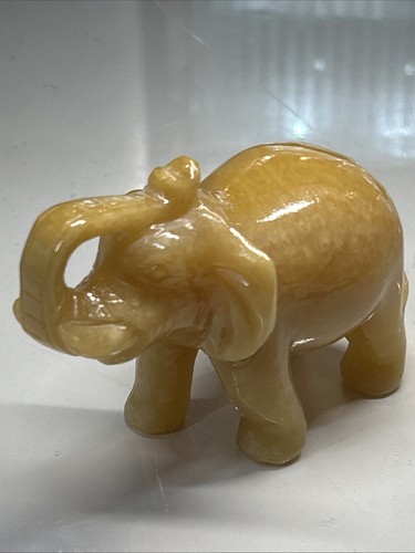 Elefant aus aragonit - elefant,
