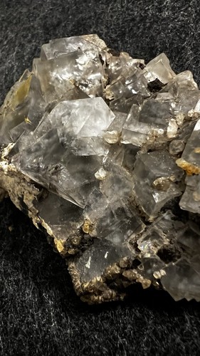 Fluorit mit quarz - mit,