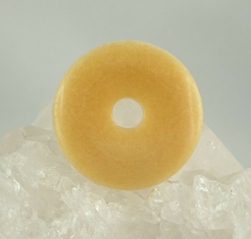 Aragonit gelb anhänger donut - anhänger,