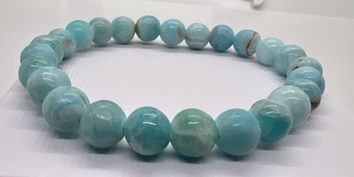 Aragonit blau armband - blau, ca