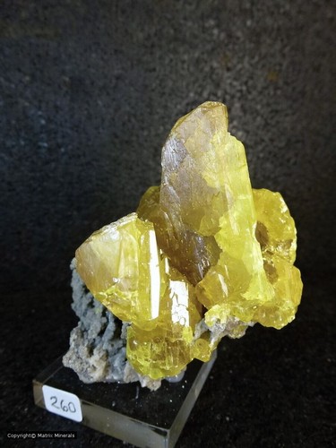 Schwefel auf aragonit von - schwefel,