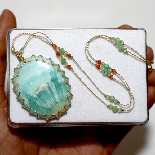 Aqua horizon aragonit - horizon, amulett